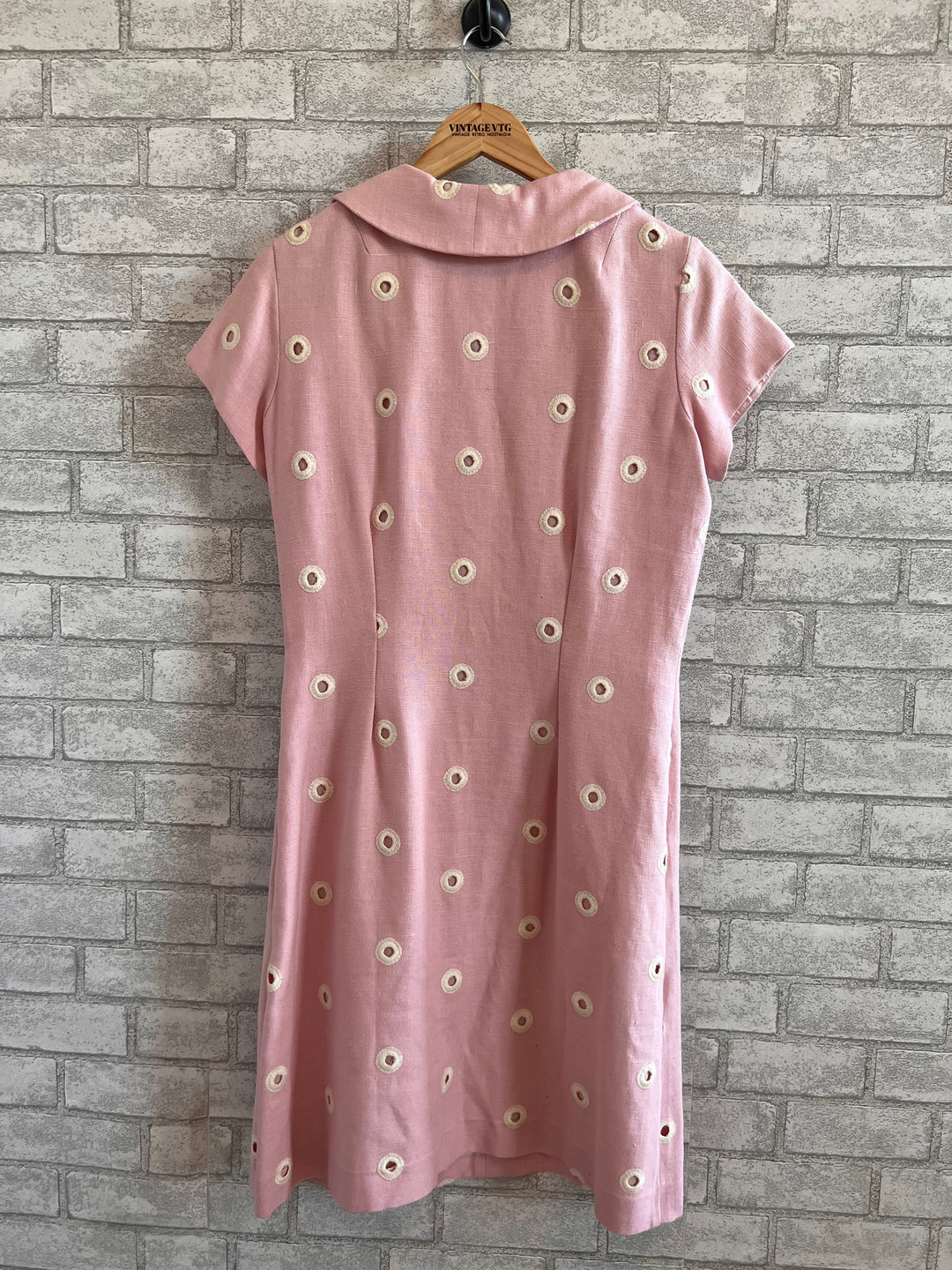 Pink Vintage 60's Norman Wiatt dress