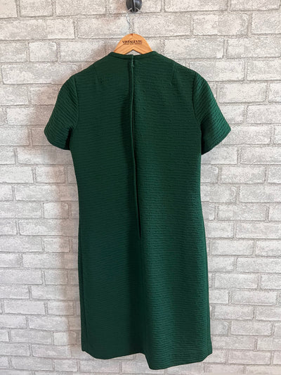 Vintage Roberta Lee 60's 70's 2 Piece Green Dress and Jacket