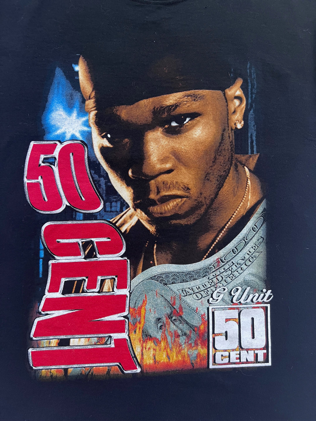 Rare Vintage Early 00s 50 Cent G Unit Tour Black T Shirt Medium rare-vintage-early-00s-50-cent-g-unit-tour-black-t-shirt-medium