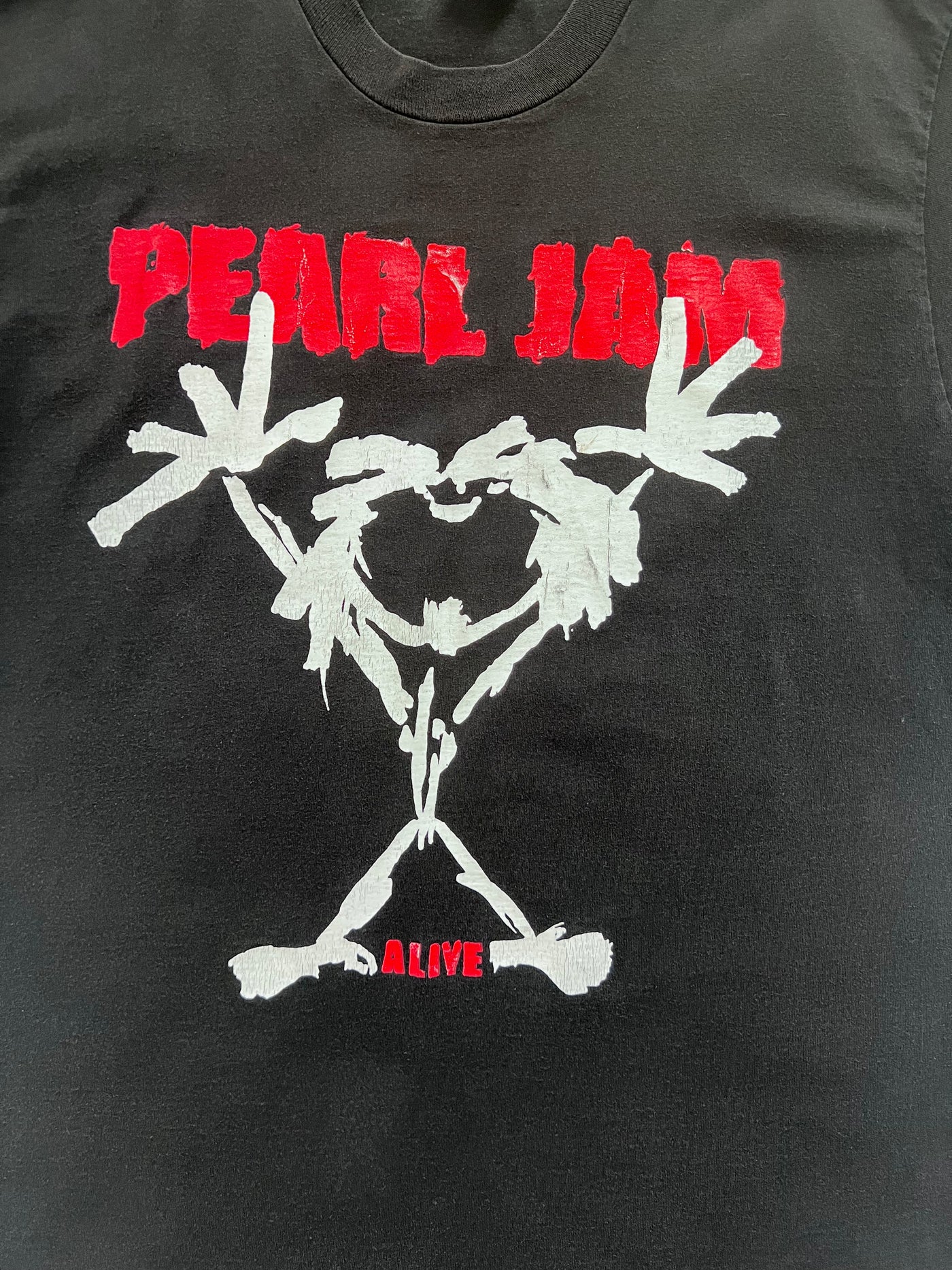 Vintage 1992 Pearl Jam Stick Man Tour Shirt. XL