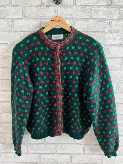 Vintage Women's United Colors Of Benetton Button down sweater