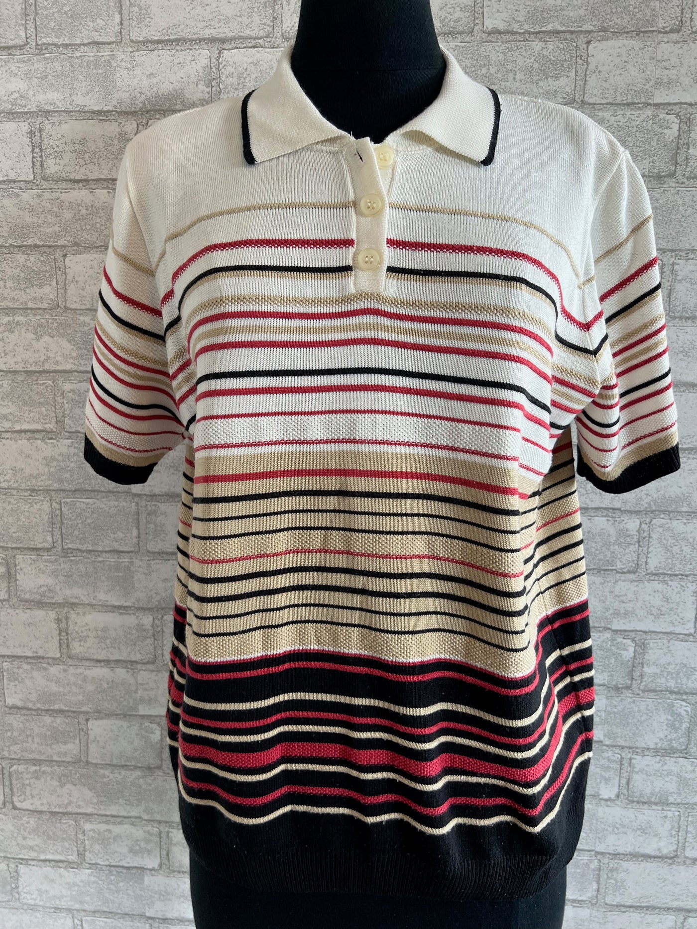 Vintage Alfred Dunner Women's Polo Shirt