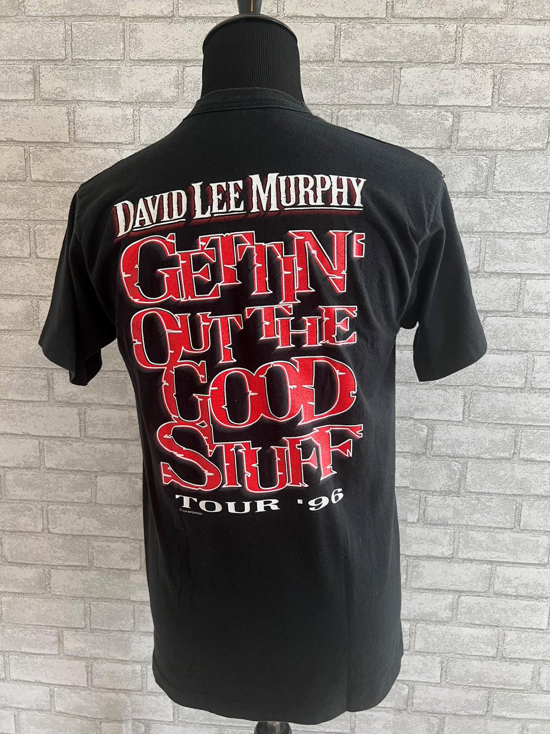 Vintage David Lee Murphy Gettin Out The Good Stuff 96 Tour T-shirt