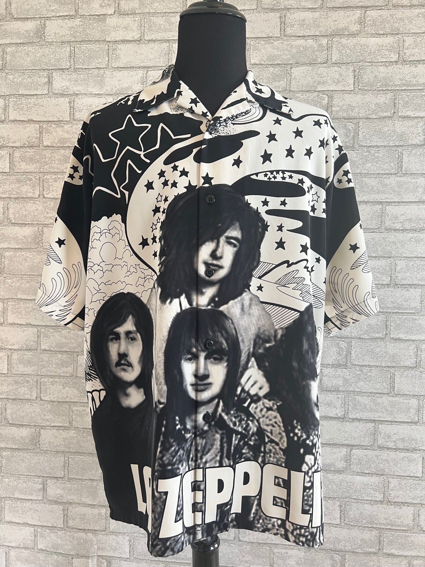 Rare vintage Led Zeppelin Dragonfly Club Shirt XL