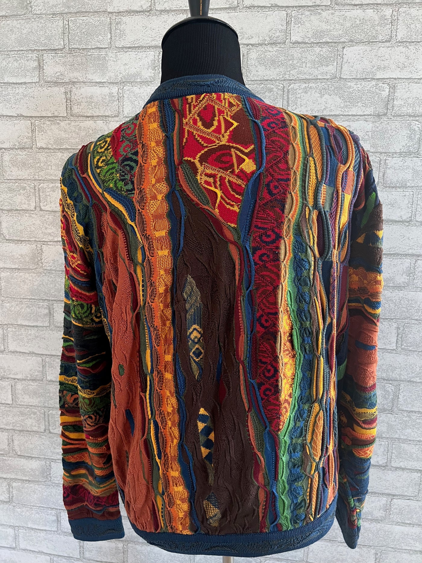 Vintage Coogi Multi Color Cotton Sweater