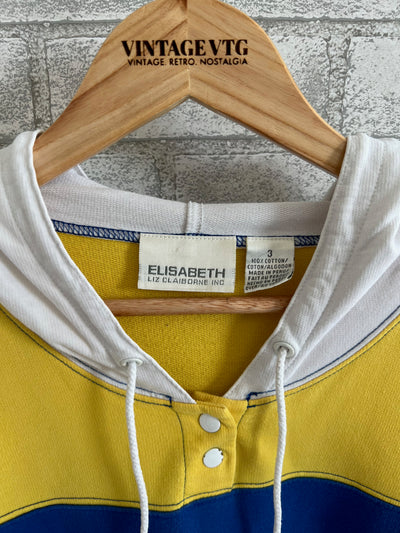 Vintage 90's Elisabeth Liz Claiborne Hoodie Sweatshirt