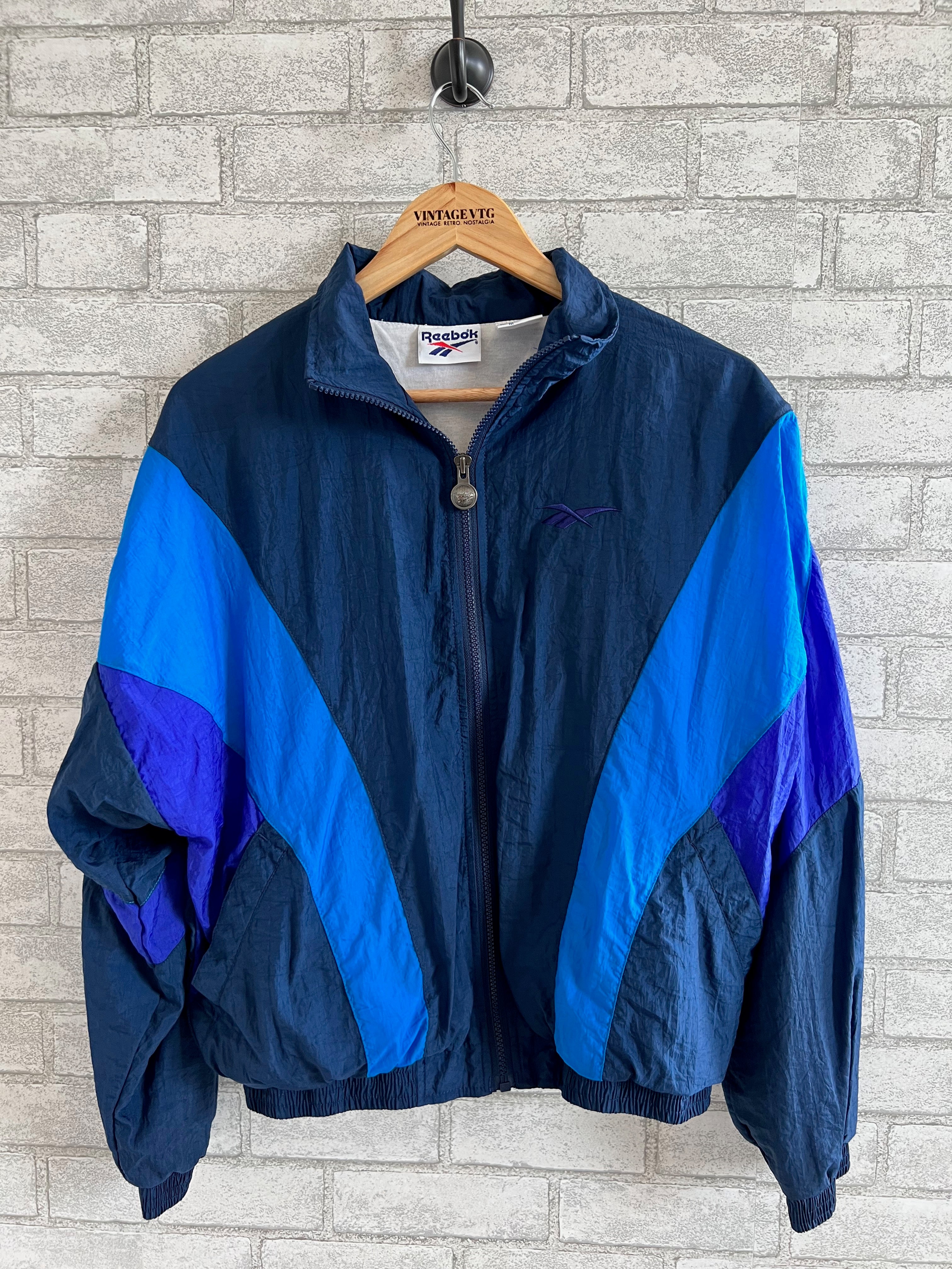 90s reebok clearance windbreaker