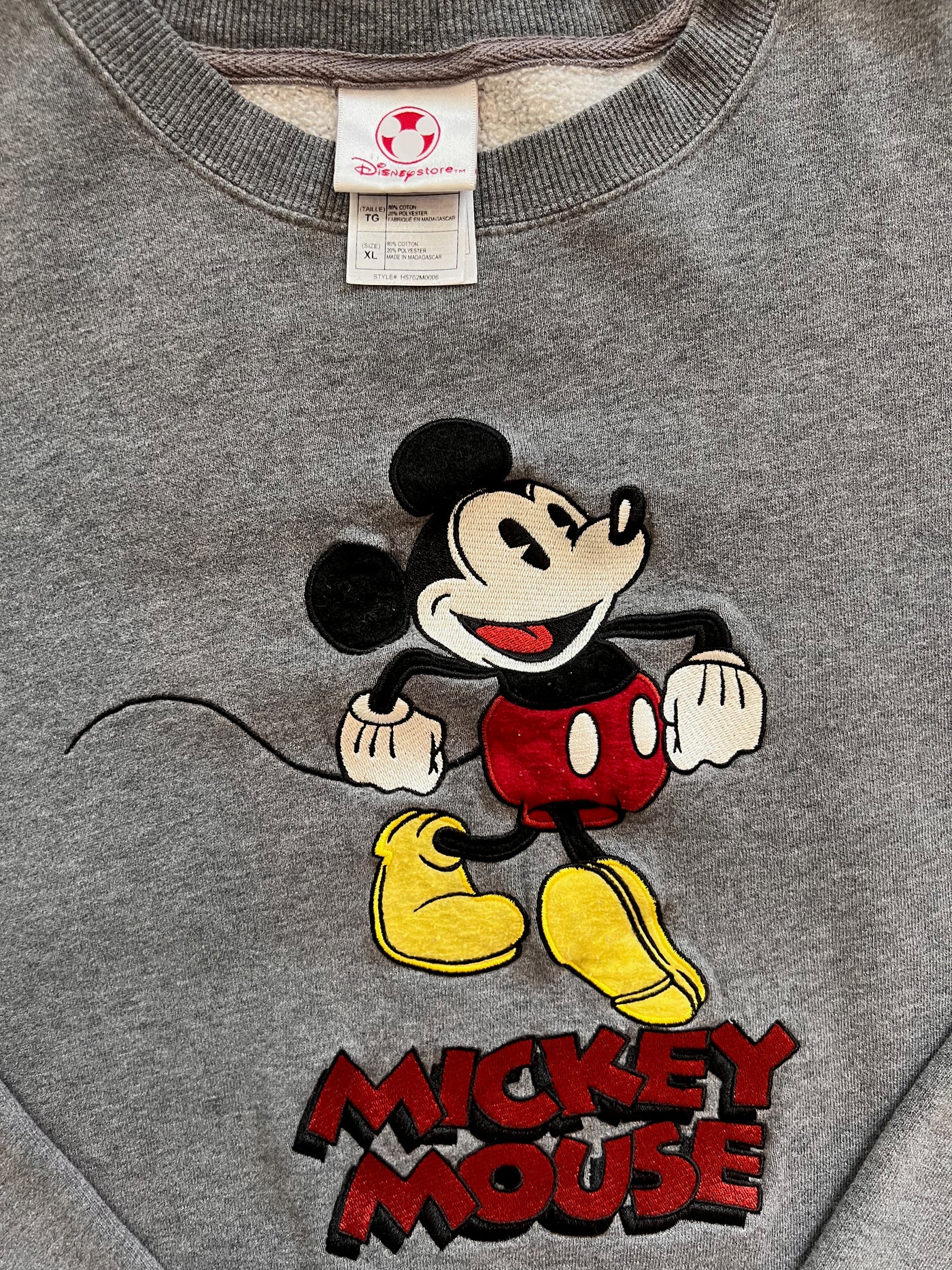 Rare Vintage Disney Mickey Mouse Sweatshirt.