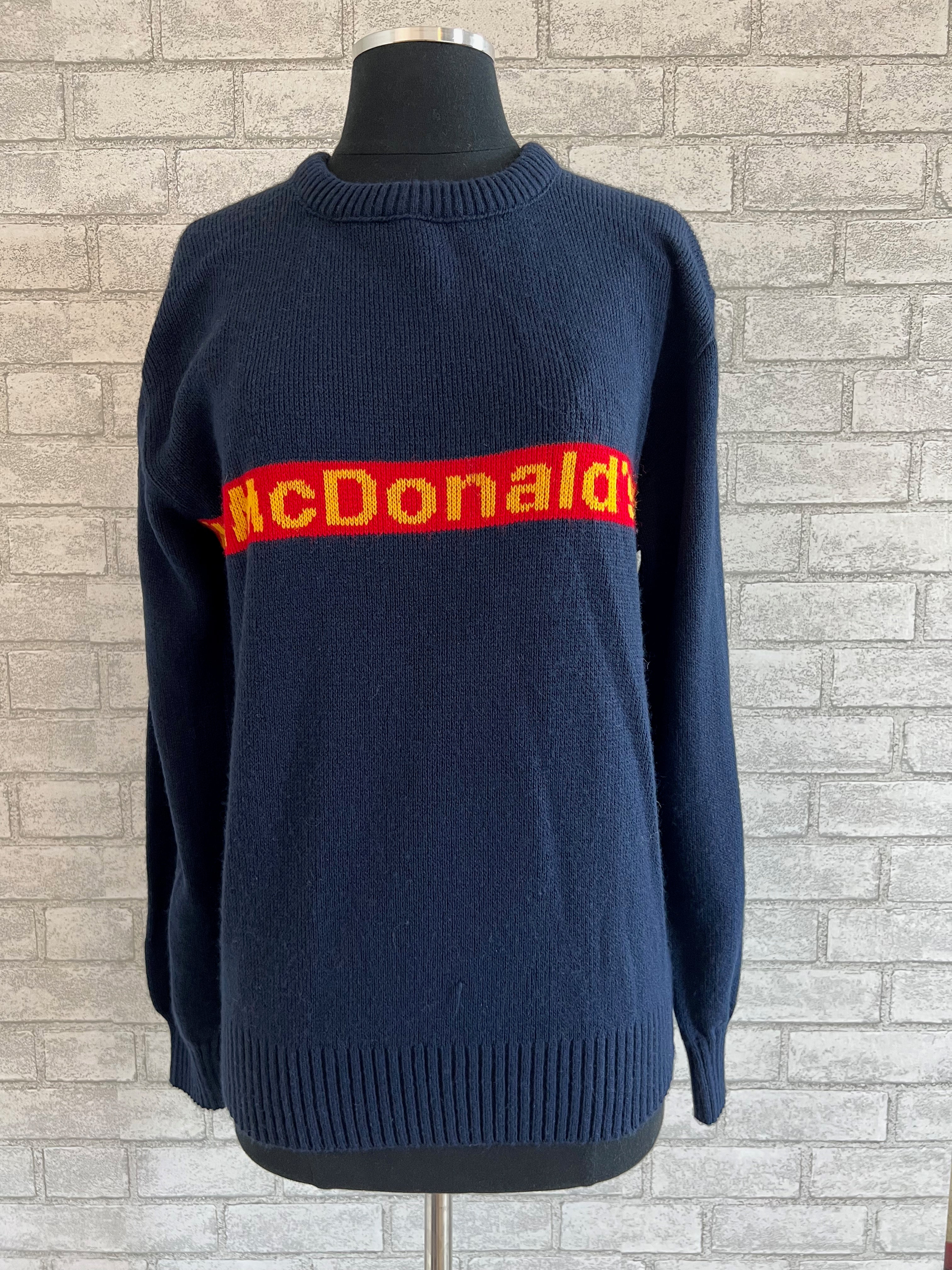 Vintage best sale mcdonalds sweatshirt