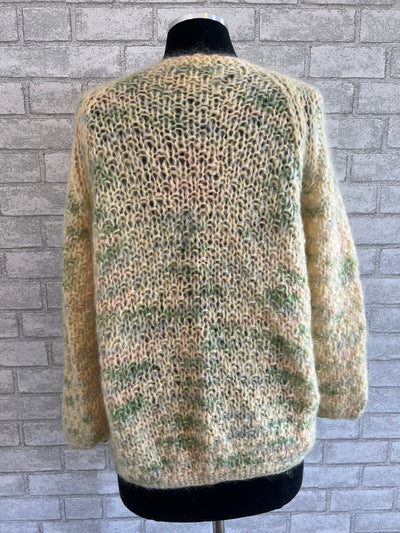 Vintage Women's Bobbie Brooks 60's Knit wool Cardigan Sweater