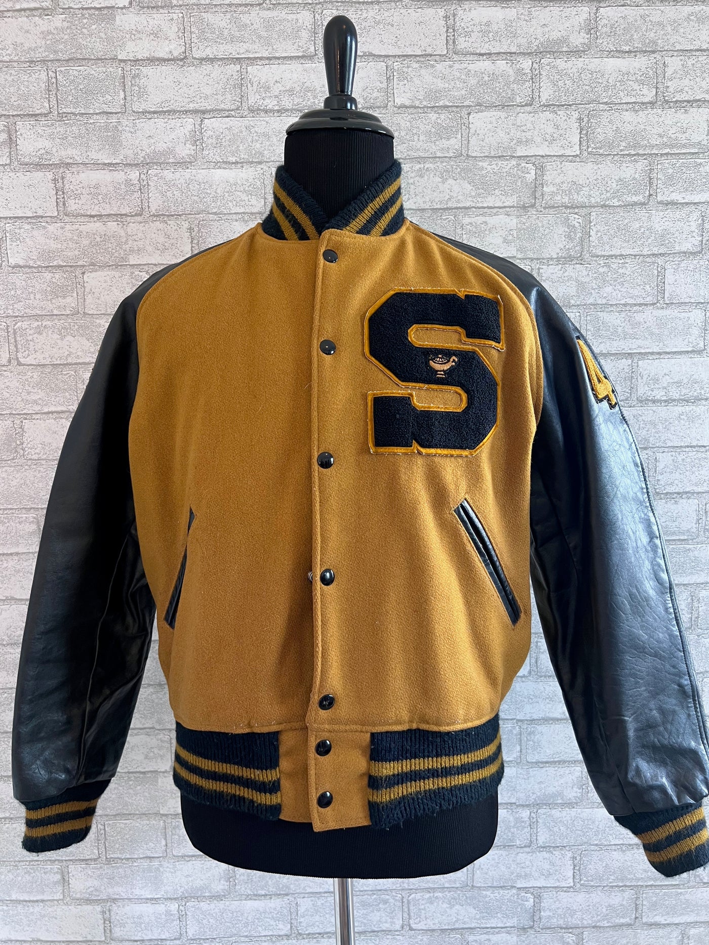 Vintage Varsity Letterman Jacket. Medium