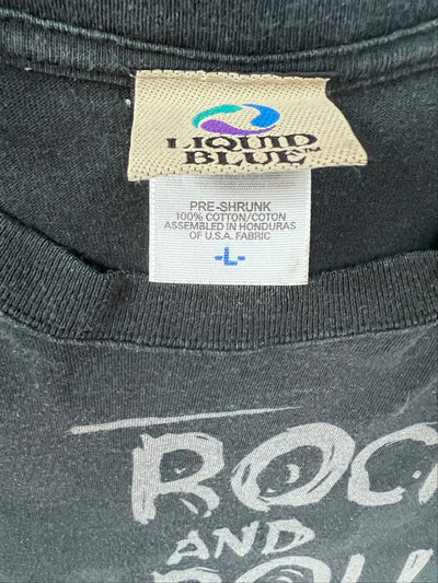Vintage 90's AC/DC "Rock and Roll Ain't Noise Pollution" T-shirt. Black