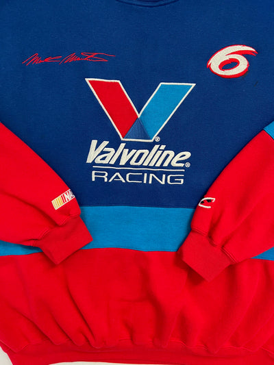 Vintage Sweatshirt Mark Martin Chase Nascar Roush Valvoline Racing