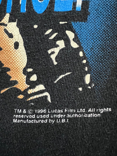 Vintage 1996 Star Wars Yoda "A Jedi's Strengths Flows From The Force" UBI T-shirt