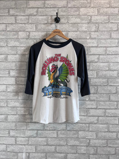 Rare Vintage T-shirt 1981 Rolling Stones ZZ TOP tour shirt