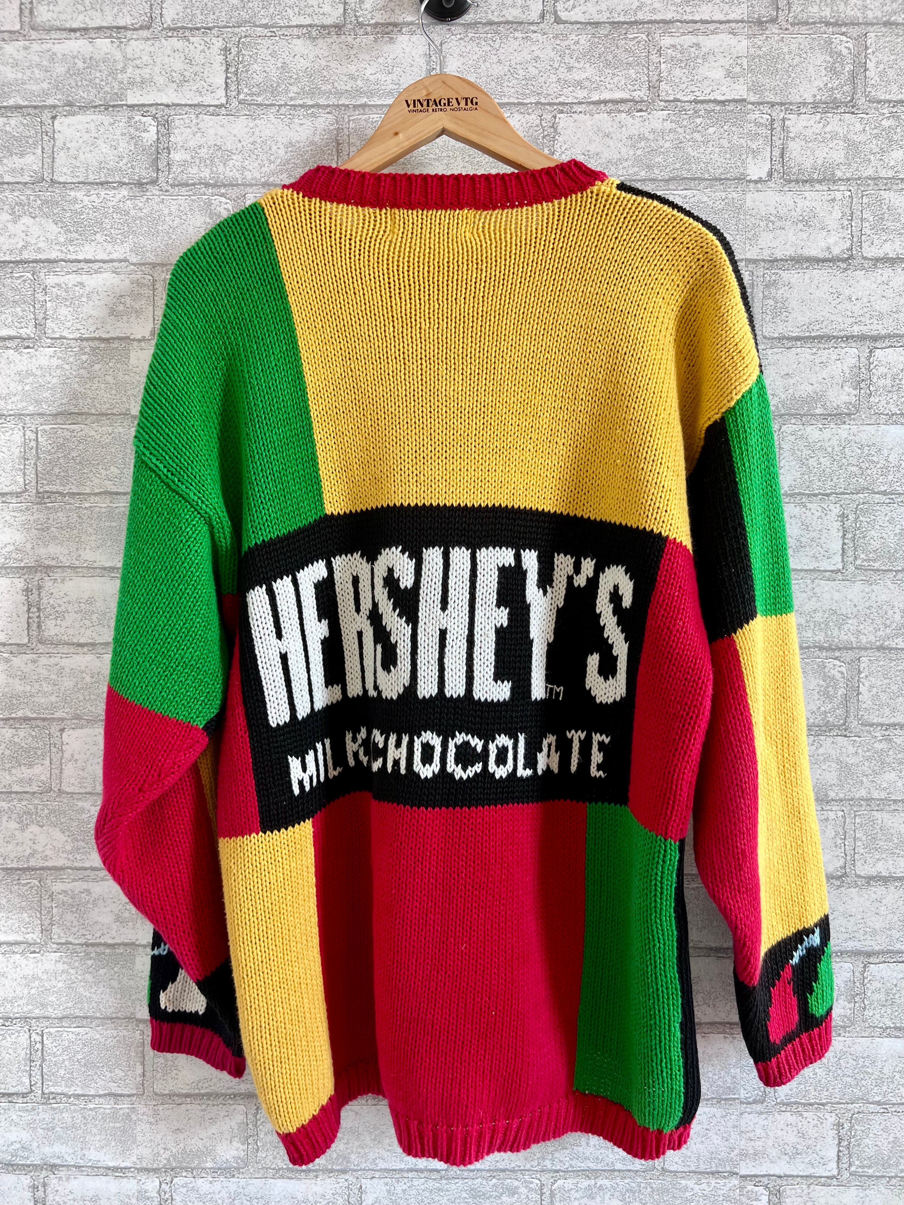 Rare Vintage Hershey's Chocolate Sweater by The Eagle's Eye. Large