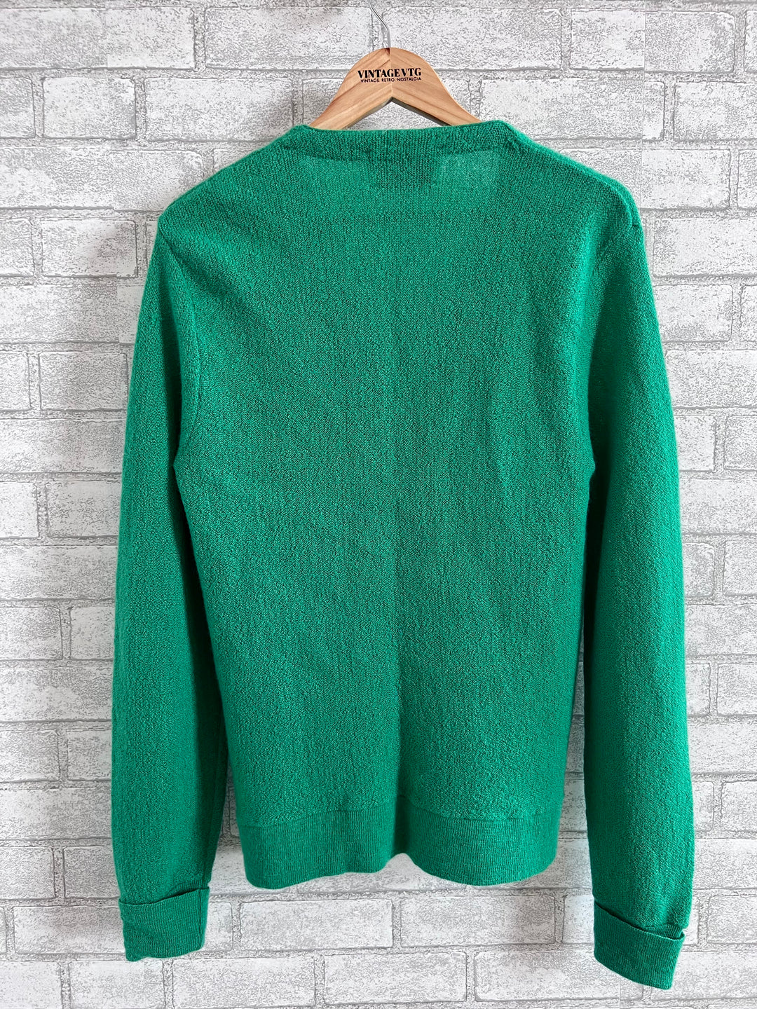 Vintage Lord Jeff Green Wool Sweater