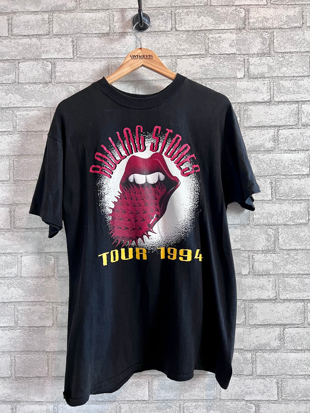 Vintage Shirt Rolling Stones 1994 Tour Voodoo Lounge Shirt