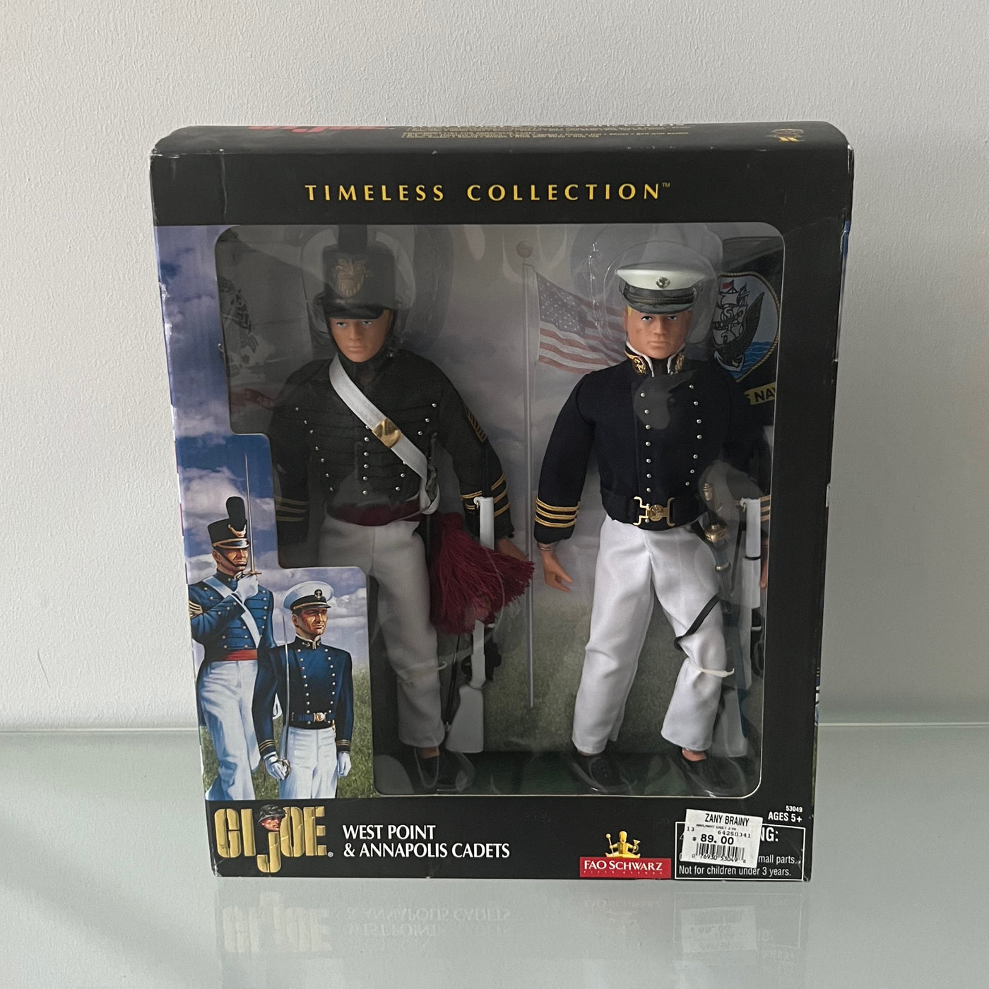 Vintage 2001 G.I. JOE Timeless Collection West Point & Annapolis 12” NIB