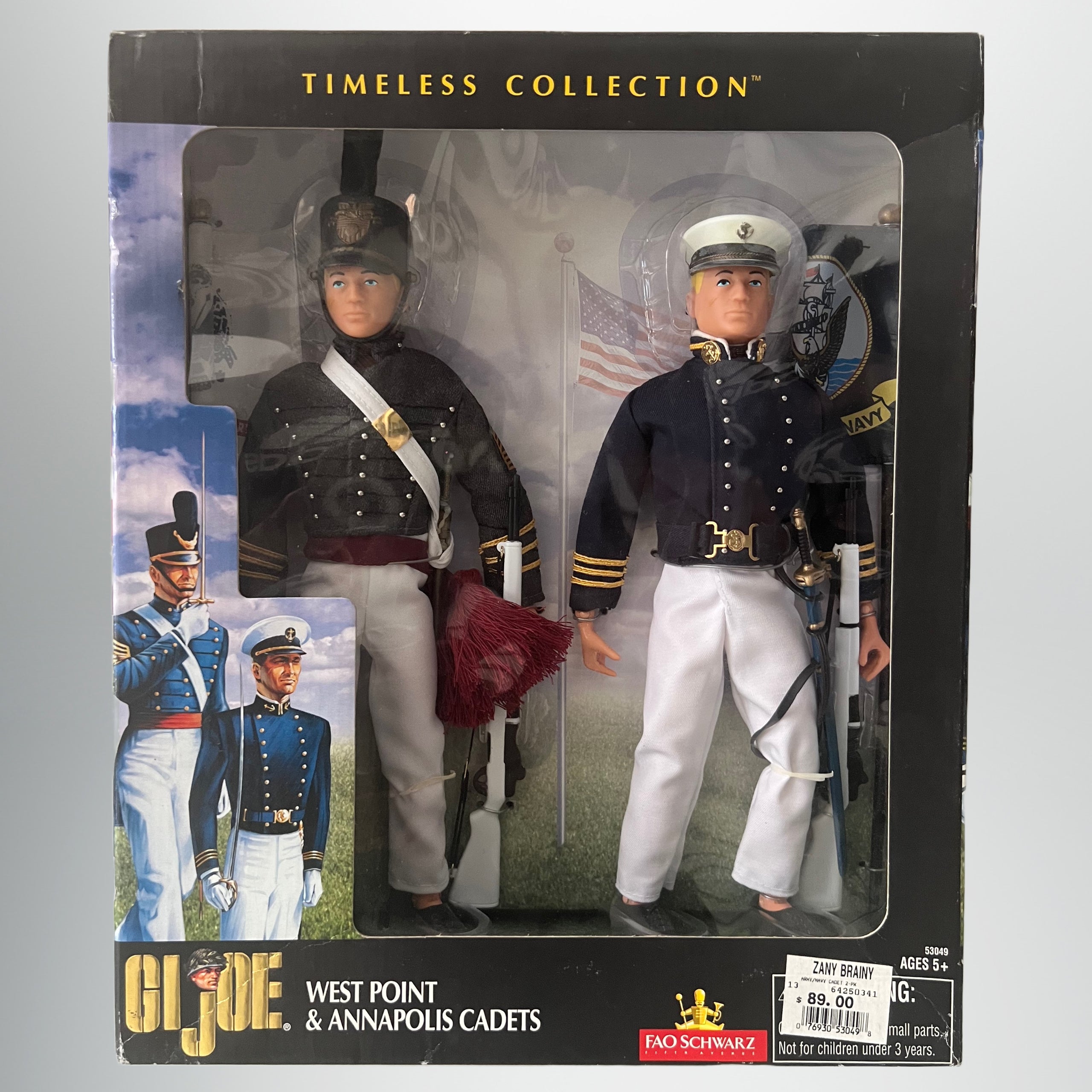GIJOE  ウエスト・ポイント&アナポリス・カデット　FAO限定　GIジョー Vintage 2001 G.I. JOE Timeless Collection West Point & Annapolis