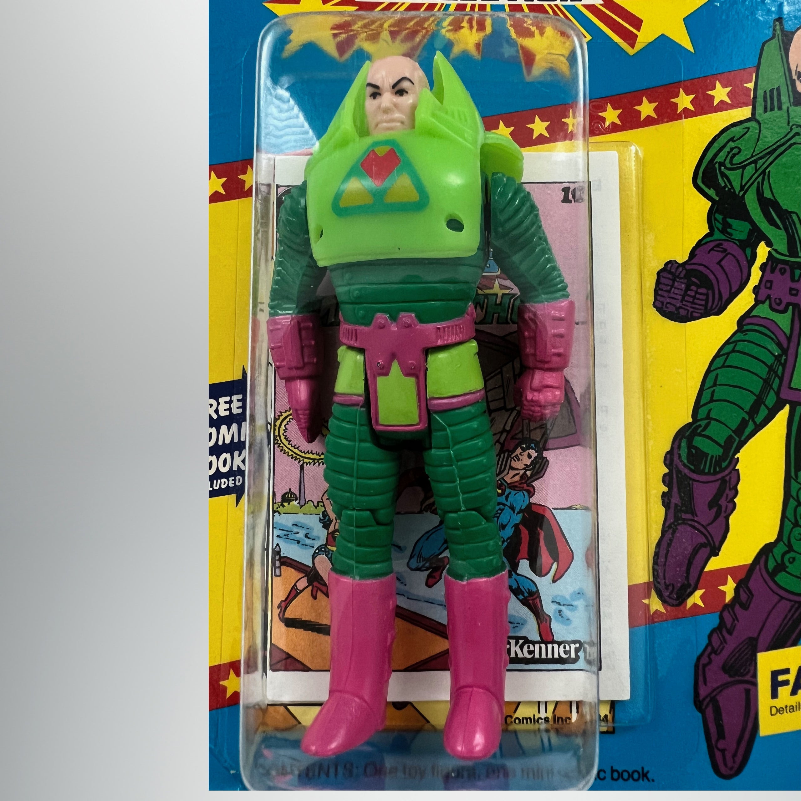 Vintage 1984 Kenner Lex Luthor Action Figure New In Box – Vintage VTG