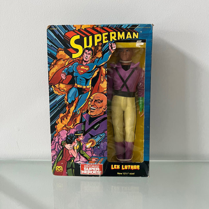 Vintage 1977 Mego 12 inch WGSH LEX Luthor Action Figure New in Box
