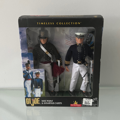 Vintage 2001 G.I. JOE Timeless Collection West Point & Annapolis 12” NIB