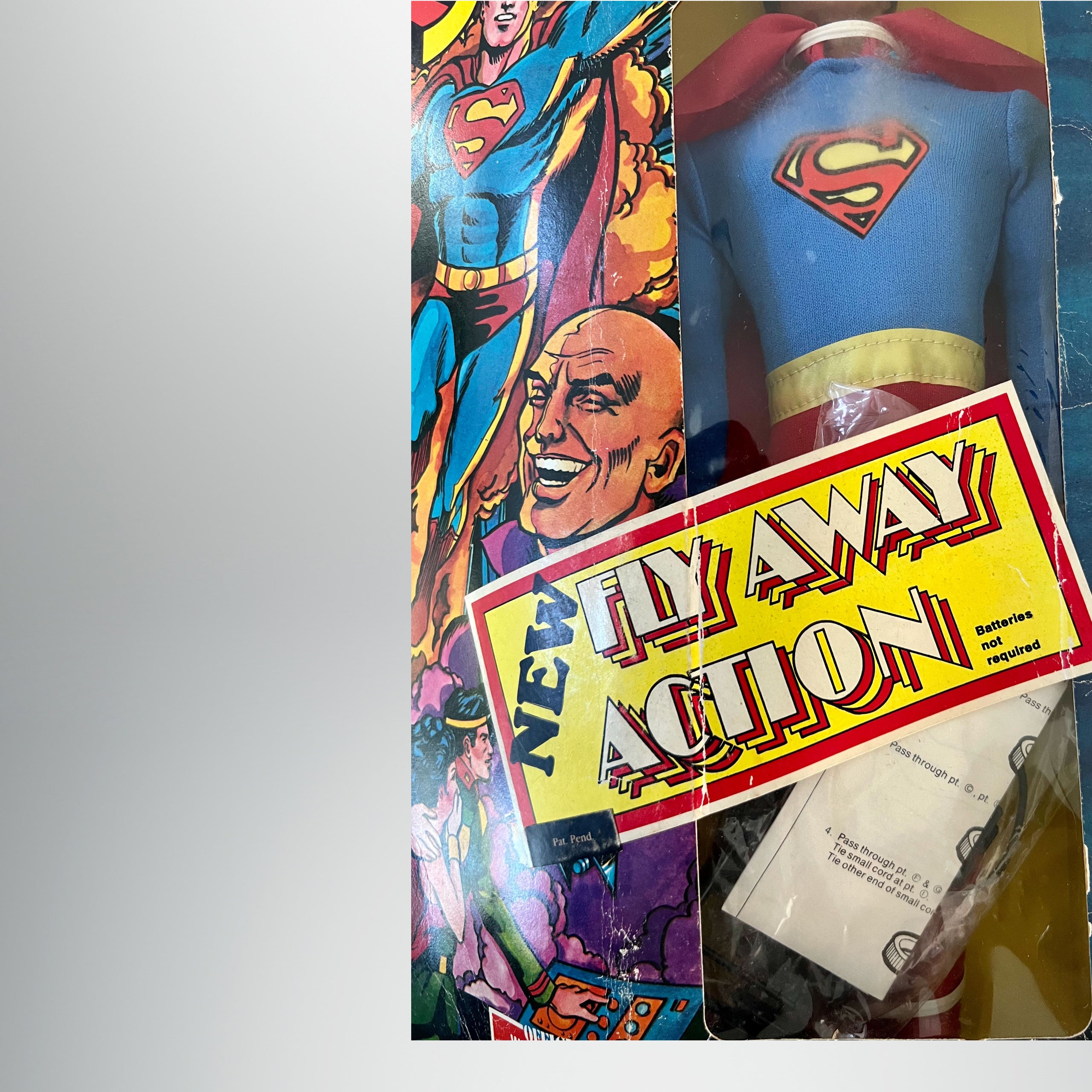 Vintage 1977 Mego 12 inch Superman Action Figure – Vintage VTG