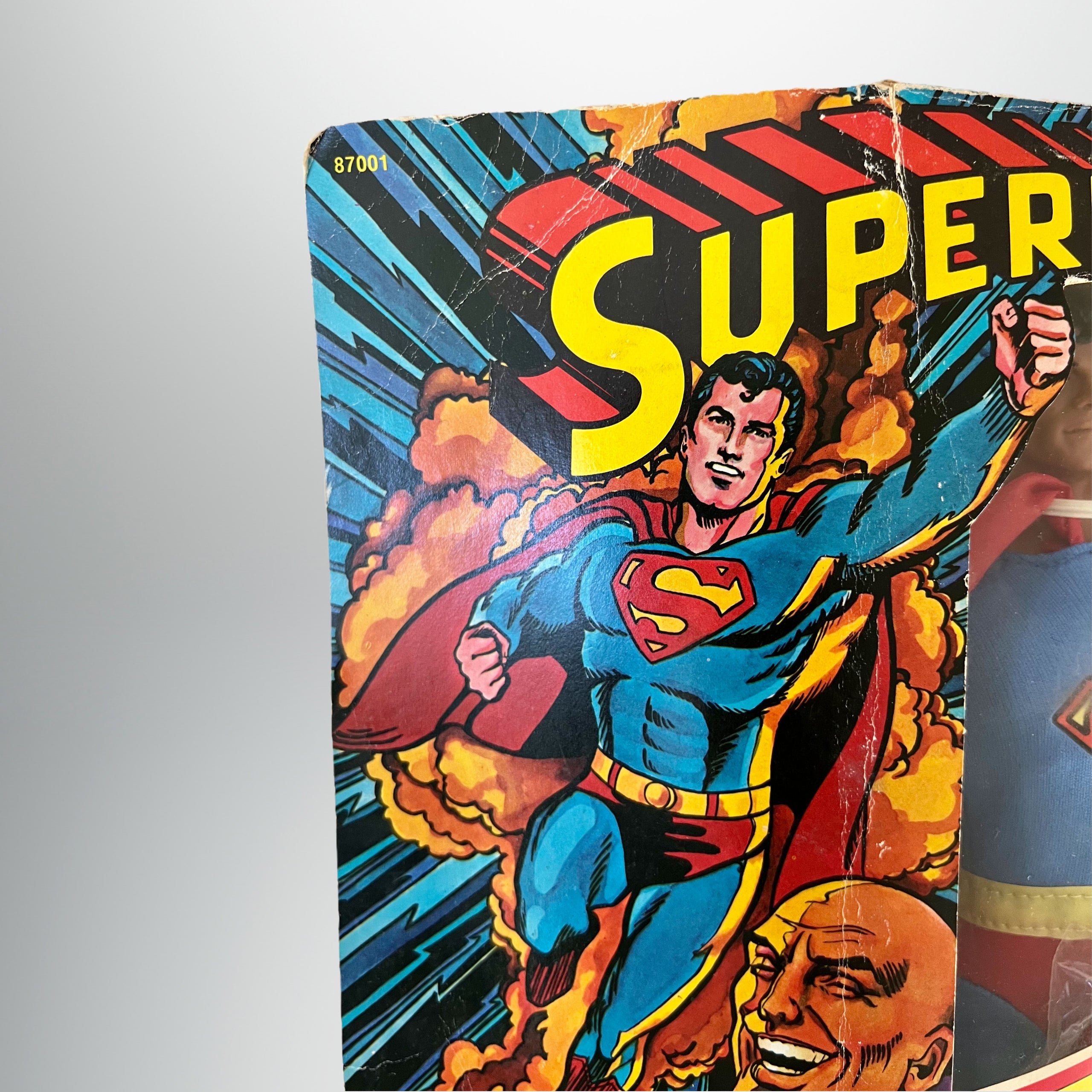 Mego 12 inch Superman Christoper Reeve 1977. Super Clean