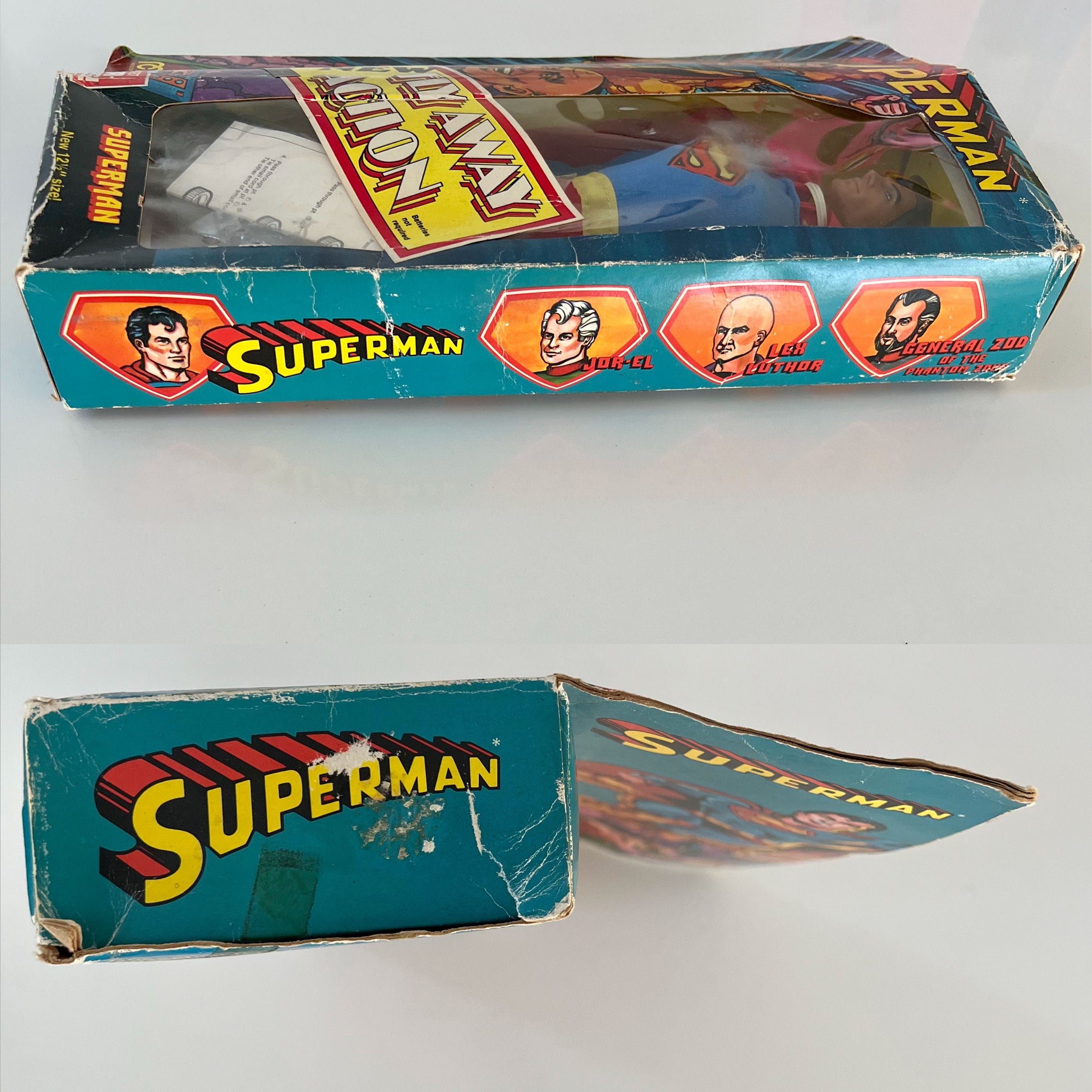 Vintage 1977 Mego 12 inch Superman Action Figure – Vintage VTG Vintage 1977 Mego 12 inch Superman Action Figure – Vintage VTG