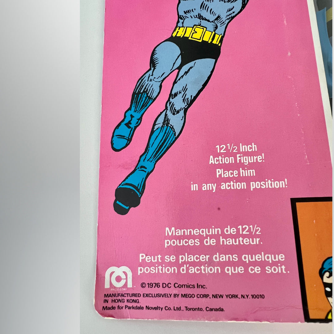 Vintage 1970s Original Batman Mego 12 inch Action Figure New in Box