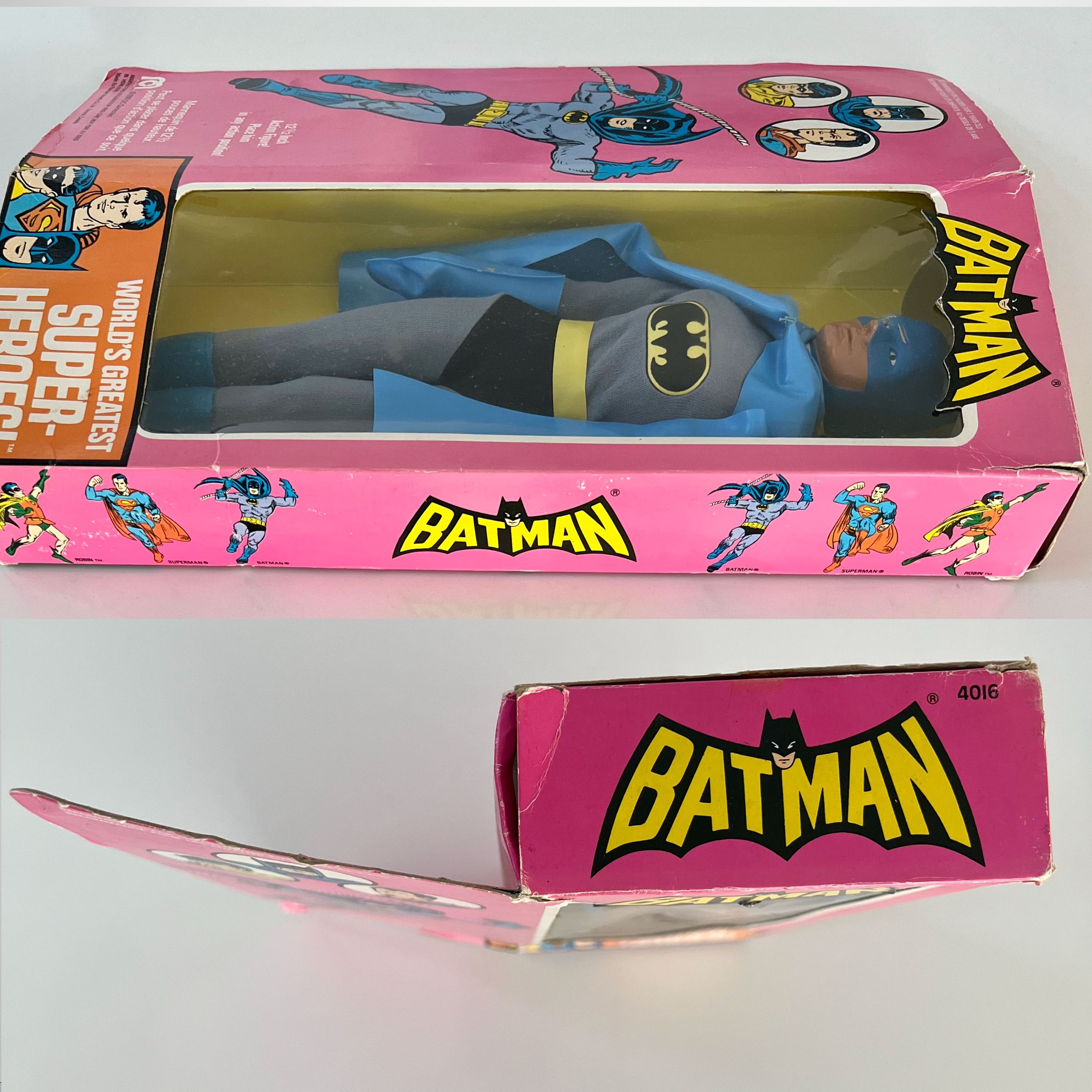バットマン 12” アクションフィギュア (1976 MEGO) ヴィンテージ MEGO バットマン 12インチ アクションフィギュア 開封 | ROBOTROBOT
