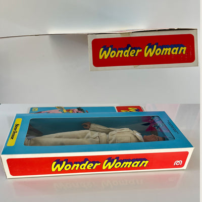 Vintage Original 1970s Mego Wonder Woman Steve Trevor Action Figure New In Box