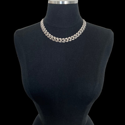 Vintage Trifari Silver Tone Necklace