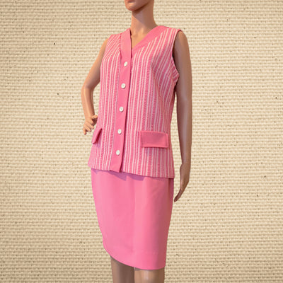 Vintage Fire Islander Pink two piece