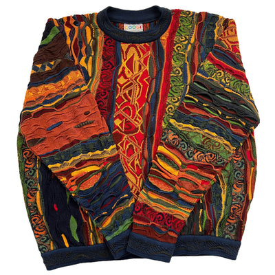 Vintage Coogi Multi Color Cotton Sweater