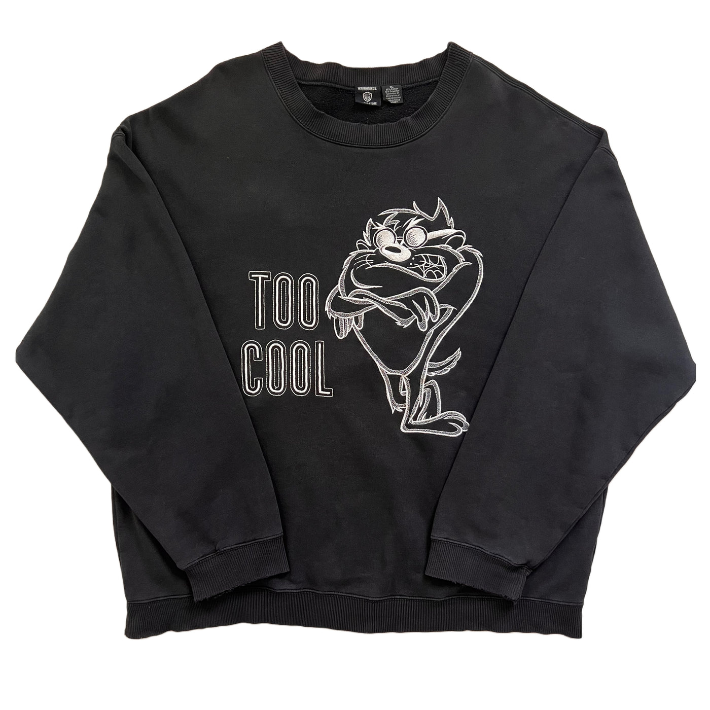 Vintage 90's TAZ Too Cool Sweatshirt. XL