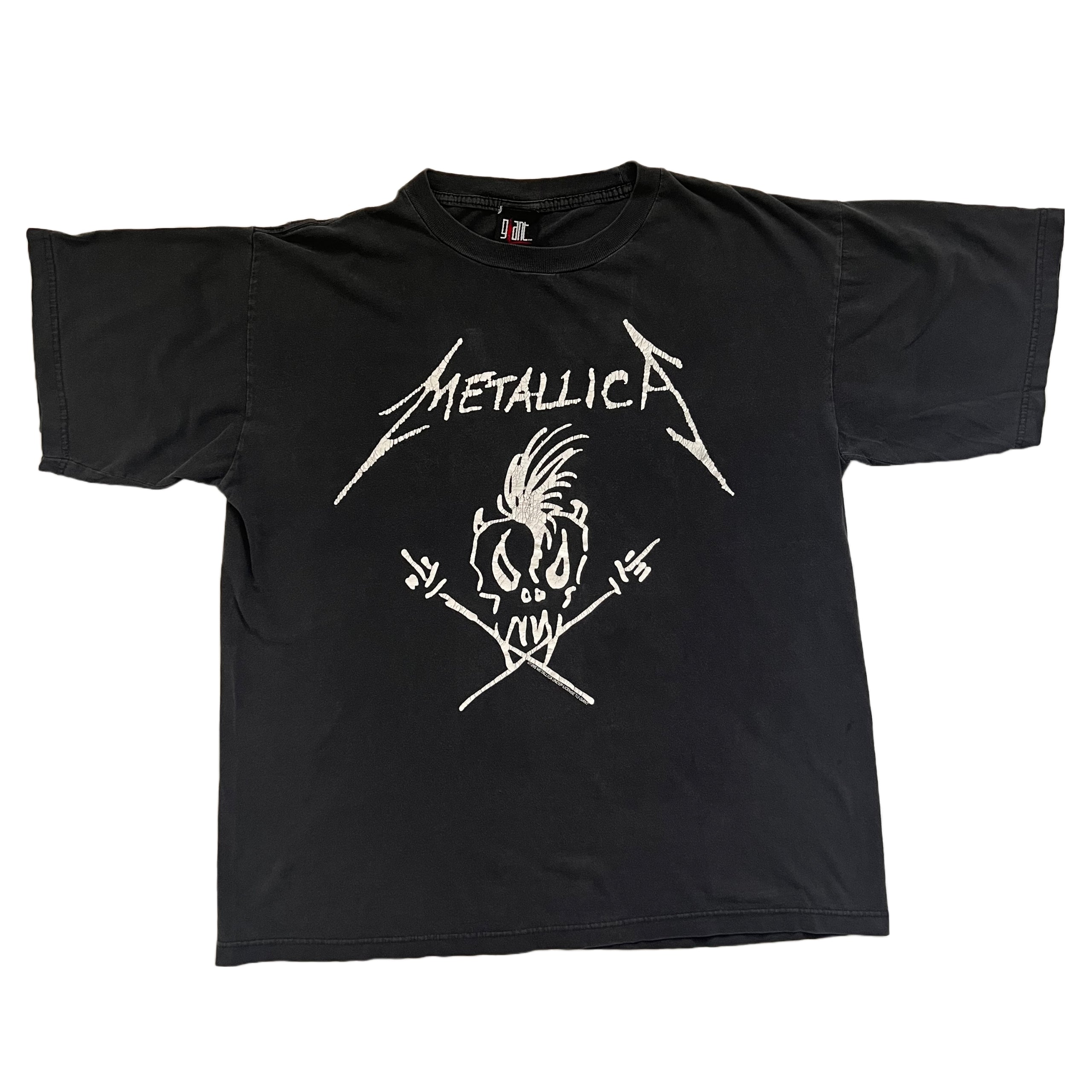 LLICA BEEN THERE DONE IT ツアーT ネイビー M METALLICA BEEN THERE DONE IT ツアーT ネイビー M