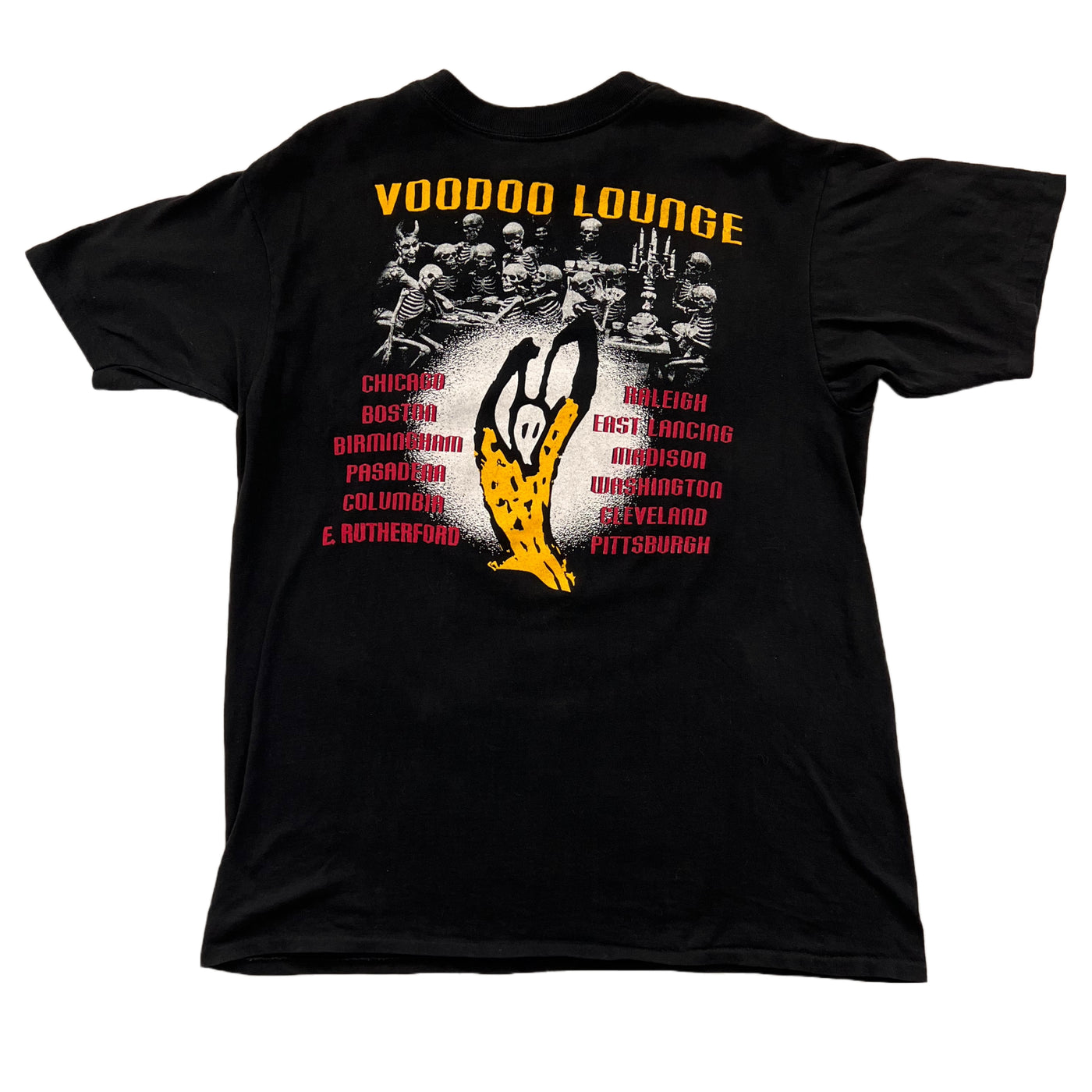 Vintage Shirt Rolling Stones 1994 Tour Voodoo Lounge Shirt