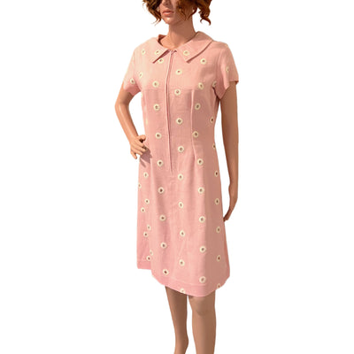 Pink Vintage 60's Norman Wiatt dress