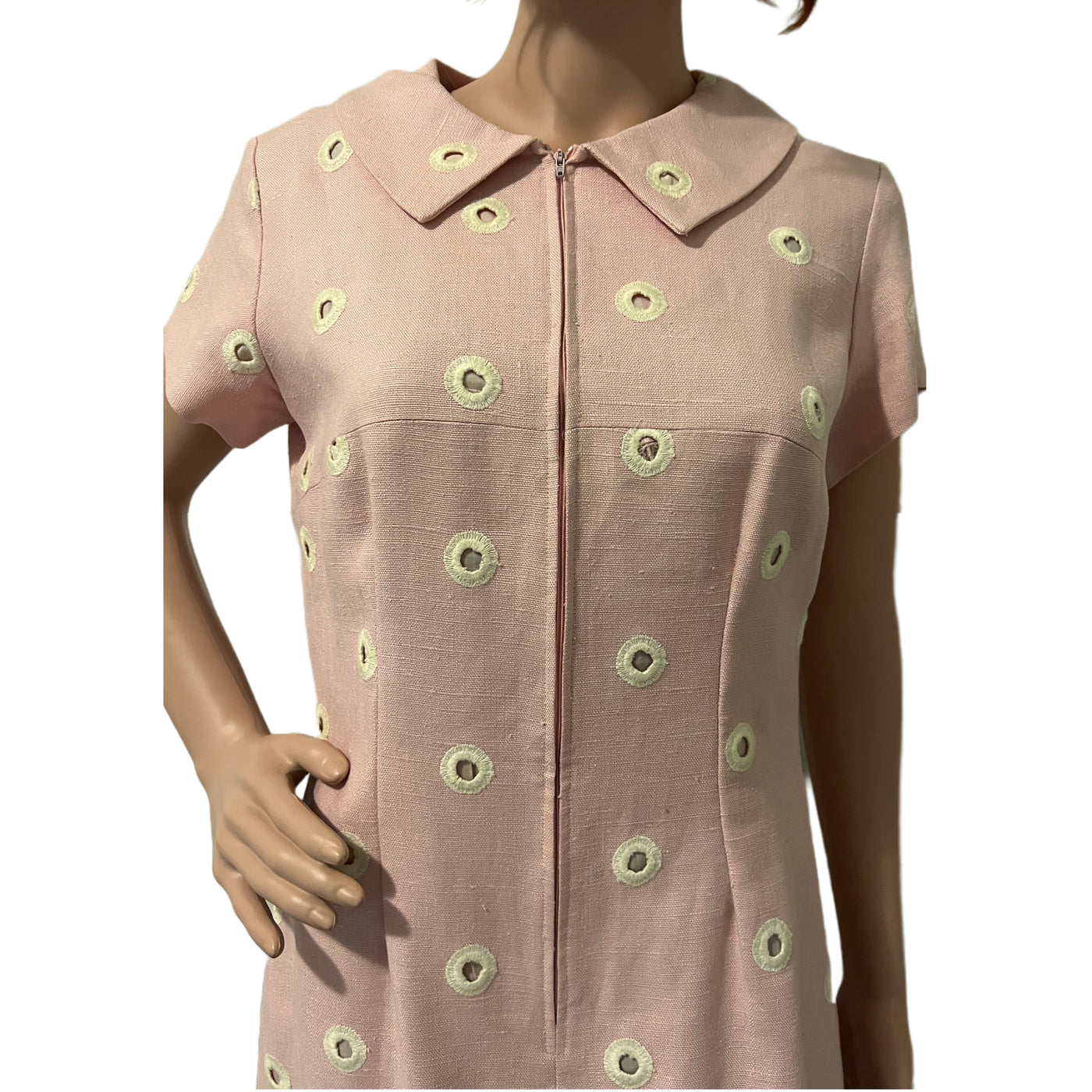 Pink Vintage 60's Norman Wiatt dress