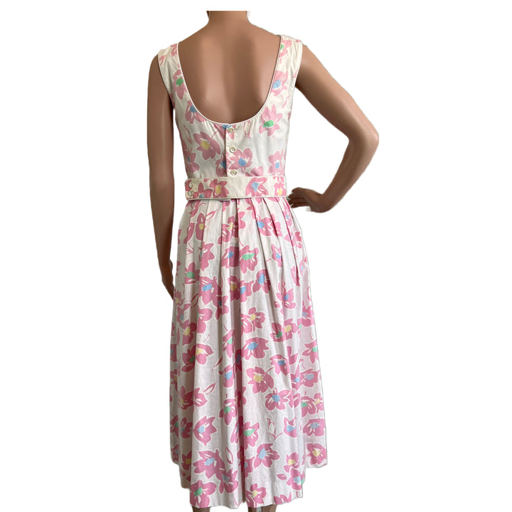 Pink Vintage floral dress