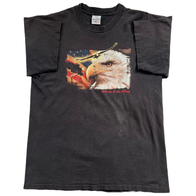 Vintage Eagle Born To Be Free. Single Stitch
