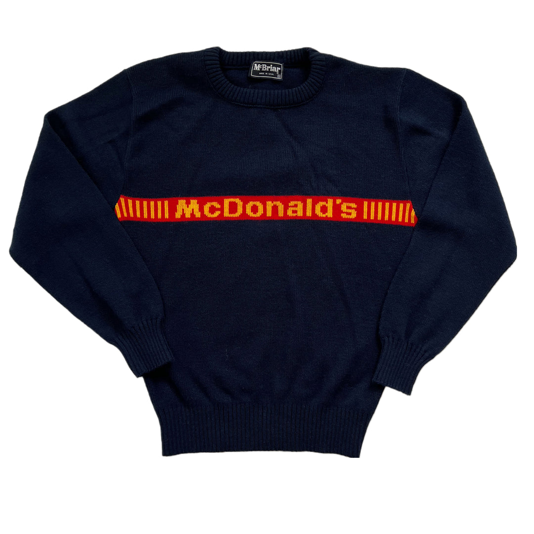 Rare Vintage Women's McBriar McDonald's Sweater