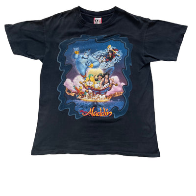 Rare Vintage Disney Aladdin T-shirt. Black Medium