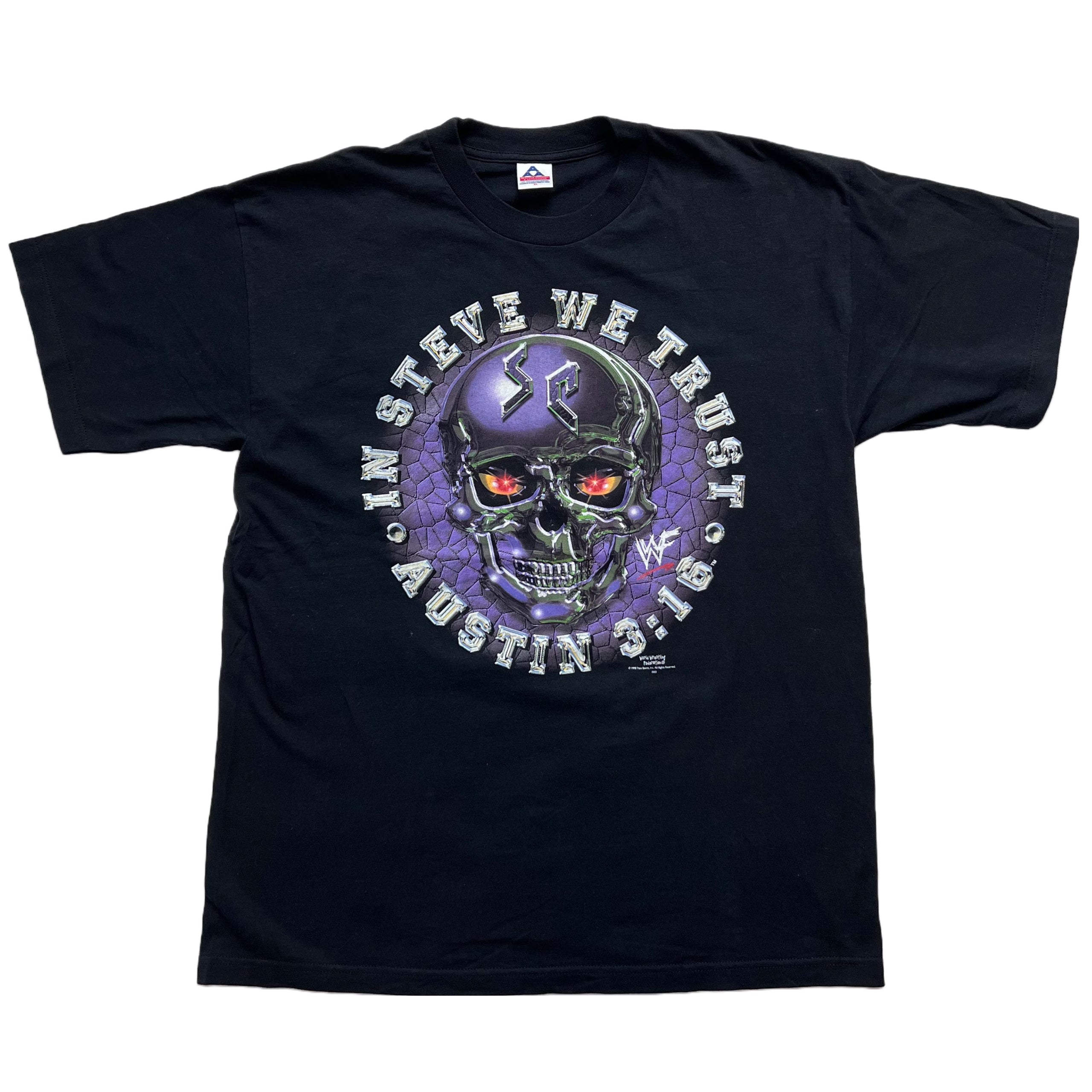 Vintage 98’ WWF Stone Cold Big Head purchases Tee