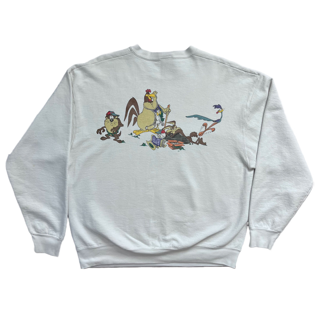Rare Vintage Looney Tunes Sweatshirt. Double Sided
