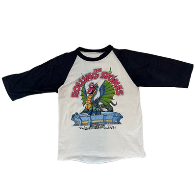 Rare Vintage T-shirt 1981 Rolling Stones ZZ TOP tour shirt