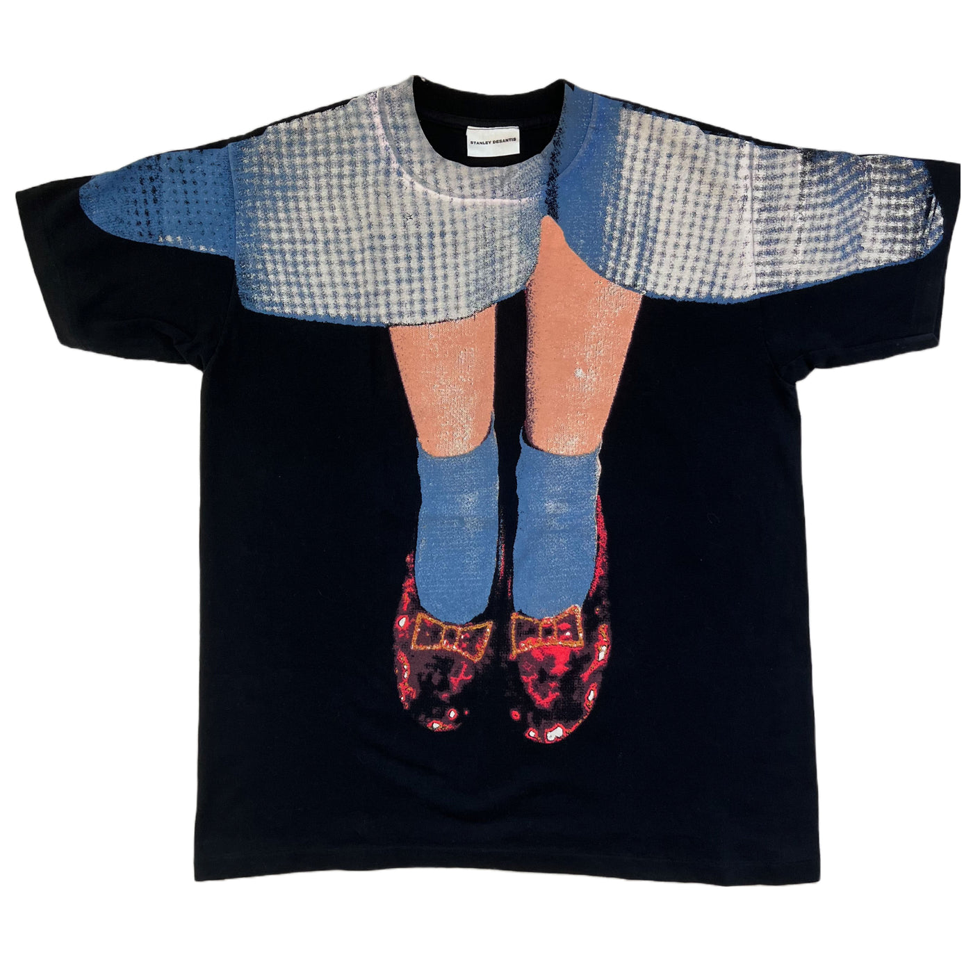 Vintage 90's Wizard of OZ Staley Desantis Dorothy Shoes T-shirt. Extra Large
