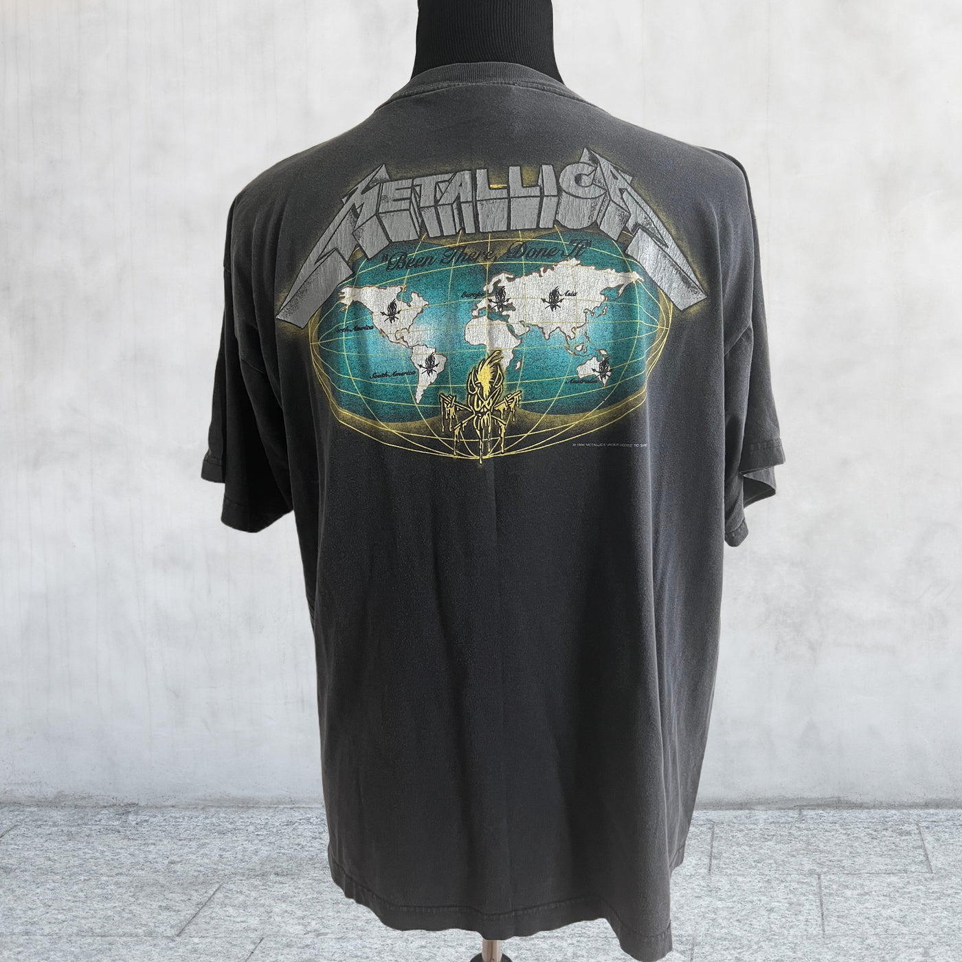 Rare Vintage Metallica 1994 Metallica "Been There Done That" Shirt. XL